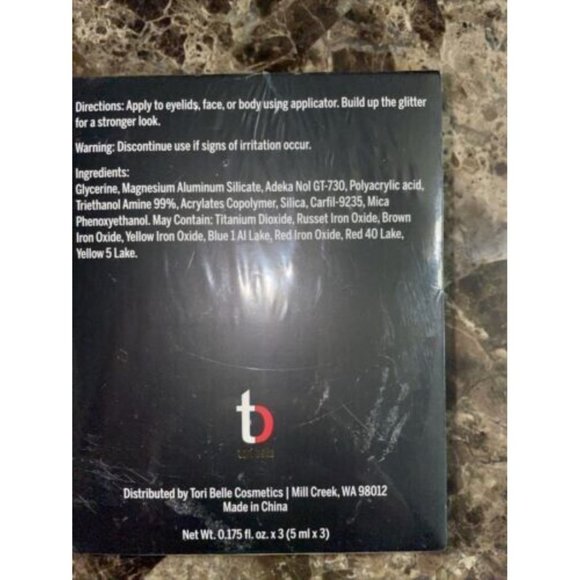 All That Glitters Face & Body Glitter Set-Tori Belle Cosmetics Body Glitter - Picture 2 of 2